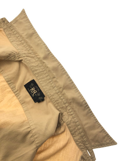 【中古品】【メンズ】 RRL ダブルアールエル LS MILITARY SHIRT BEIGE 782775533001 ミリタリー系長袖シャツ アメカジ トップス ヴィンテージ 145-260730-su-02-tagh サイズ：M カラー：ベージュ 万代Net店