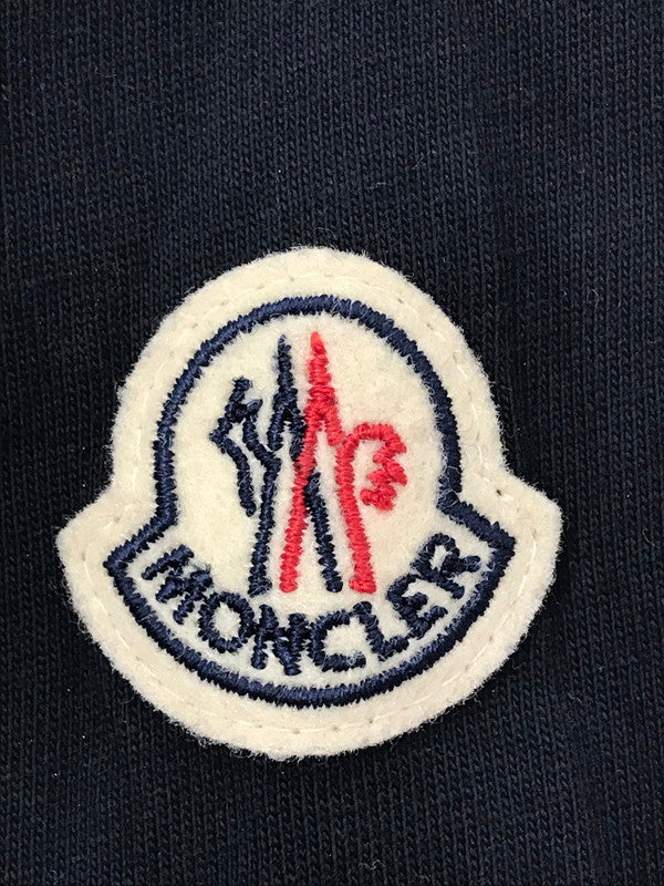 【中古品】【メンズ】 MONCLER モンクレール L/S T-SHIRT NAVY H10918D00009 8390T ロングスリーブ Tシャツ 長袖Tシャツ トップス 141-260731-rt-07-tagh サイズ：L カラー：ネイビー 万代Net店