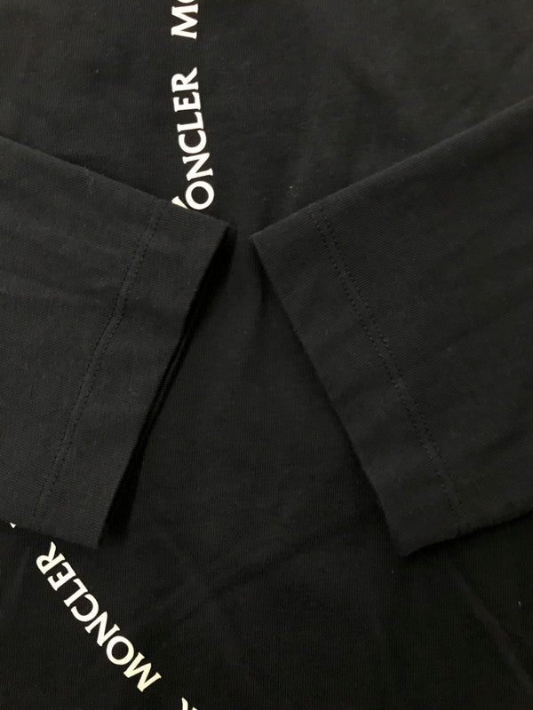 【中古品】【メンズ】 MONCLER モンクレール L/S T-SHIRT NAVY H10918D00009 8390T ロングスリーブ Tシャツ 長袖Tシャツ トップス 141-260731-rt-07-tagh サイズ：L カラー：ネイビー 万代Net店