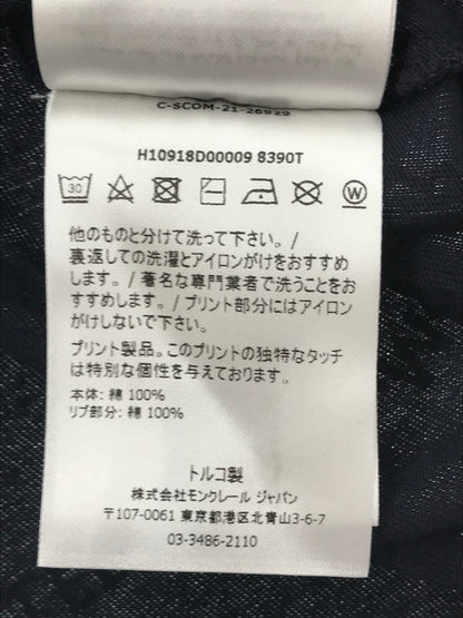 【中古品】【メンズ】 MONCLER モンクレール L/S T-SHIRT NAVY H10918D00009 8390T ロングスリーブ Tシャツ 長袖Tシャツ トップス 141-260731-rt-07-tagh サイズ：L カラー：ネイビー 万代Net店