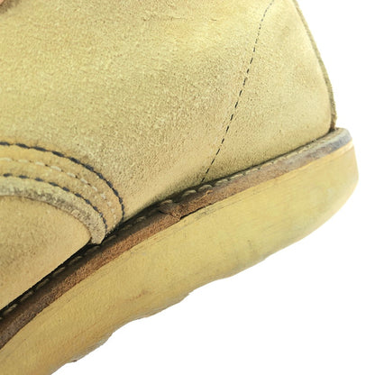 【現状渡し品】【メンズ】 RED WING CLASSIC MOC TOE SUEDE BOOTS 8173 クラシックモックトゥ スエードブーツ 靴 165-260803-ki-13-tagh サイズ：27cm US9 カラー：ベージュ 万代Net店