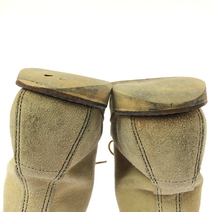 【現状渡し品】【メンズ】 RED WING CLASSIC MOC TOE SUEDE BOOTS 8173 クラシックモックトゥ スエードブーツ 靴 165-260803-ki-13-tagh サイズ：27cm US9 カラー：ベージュ 万代Net店