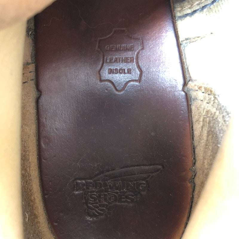 【現状渡し品】【メンズ】 RED WING CLASSIC MOC TOE SUEDE BOOTS 8173 クラシックモックトゥ スエードブーツ 靴 165-260803-ki-13-tagh サイズ：27cm US9 カラー：ベージュ 万代Net店