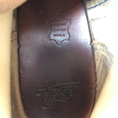 【現状渡し品】【メンズ】 RED WING CLASSIC MOC TOE SUEDE BOOTS 8173 クラシックモックトゥ スエードブーツ 靴 165-260803-ki-13-tagh サイズ：27cm US9 カラー：ベージュ 万代Net店