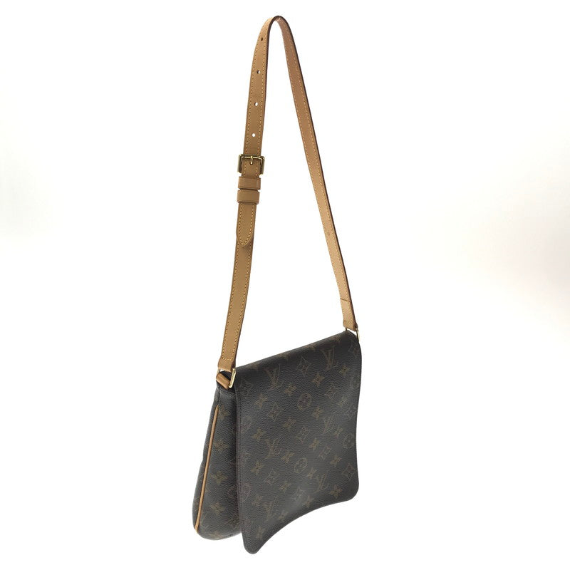 【中古品】【メンズ】 LOUIS VUITTON MONOGRAM MUSETTE SALSA M51258 モノグラム ミュゼット サルサ ショルダーバッグ カバン 180-260729-ki-11-tagh カラー：ブラウン 万代Net店