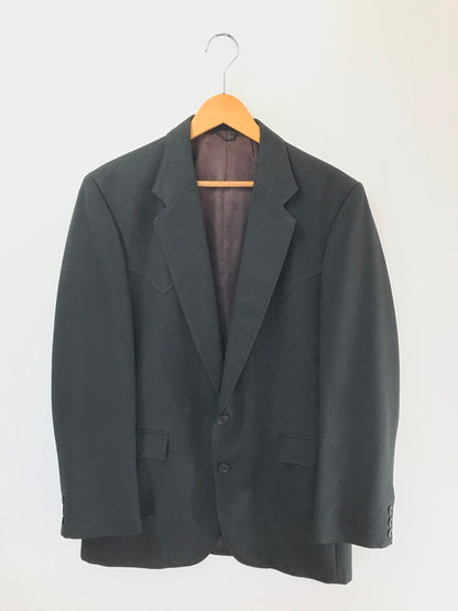 【現状渡し品】【メンズ】 SHEPLERS THE AMERICAN ORIGINAL シェプラーズ ザ アメリカン オリジナル WESTERN TILORED JACKET ウエスタン テーラードジャケット アウター 146-260803-ki-07-tagh サイズ：40 カラー：ブラック 万代Net店