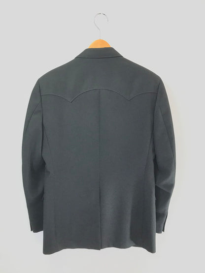 【現状渡し品】【メンズ】 SHEPLERS THE AMERICAN ORIGINAL シェプラーズ ザ アメリカン オリジナル WESTERN TILORED JACKET ウエスタン テーラードジャケット アウター 146-260803-ki-07-tagh サイズ：40 カラー：ブラック 万代Net店