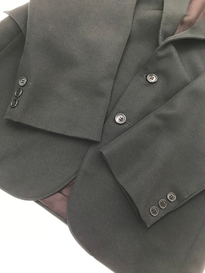 【現状渡し品】【メンズ】 SHEPLERS THE AMERICAN ORIGINAL シェプラーズ ザ アメリカン オリジナル WESTERN TILORED JACKET ウエスタン テーラードジャケット アウター 146-260803-ki-07-tagh サイズ：40 カラー：ブラック 万代Net店