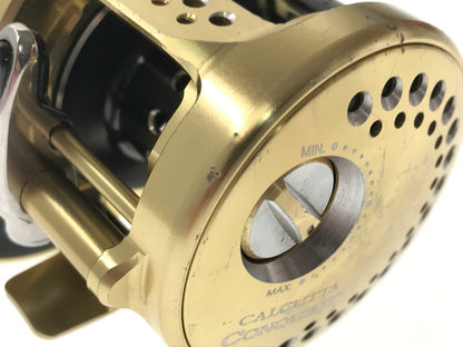 【中古品】 SHIMANO シマノ 15 カルカッタコンクエスト 200HG RIGHT 右ハンドル ベイトリール 釣り 釣り具等 134-260804-YY-08-tagh 万代Net店