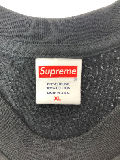 【中古品】【メンズ】 SUPREME シュプリーム 21AW SHADOW TEE シャドウTシャツ プリント 半袖 Tシャツ カットソー 149-260802-hi-01-tagh サイズ：XL カラー：ブラック 万代Net店