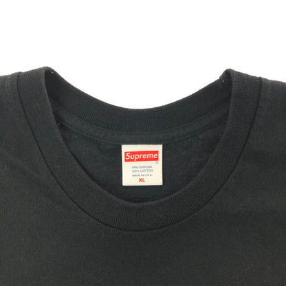【中古品】【メンズ】 SUPREME シュプリーム 21AW SHADOW TEE シャドウTシャツ プリント 半袖 Tシャツ カットソー 149-260802-hi-01-tagh サイズ：XL カラー：ブラック 万代Net店