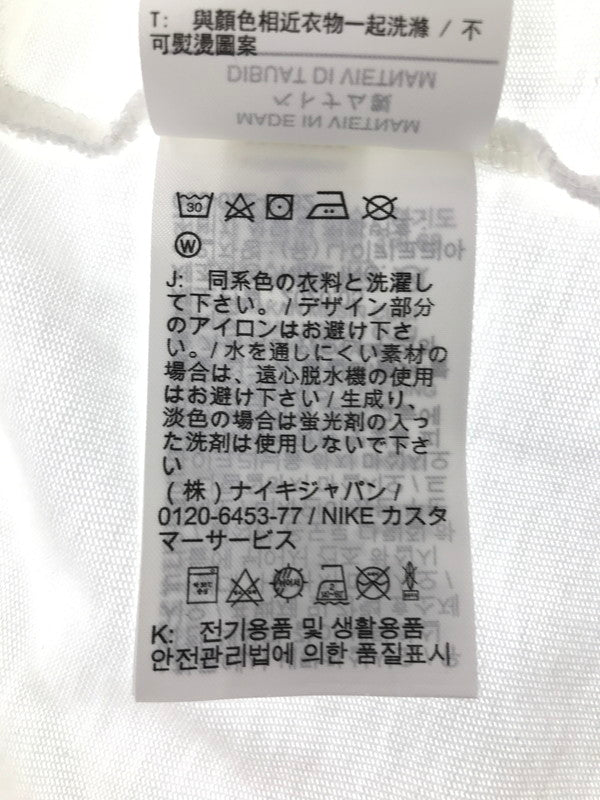 【中古品】【メンズ】 NIKE ナイキ × STUSSY ステューシー BEACH CREW T-SHIRT WHITE ビーチ クルー Tシャツ トップス 142-260801-rt-13-tagh サイズ：XL カラー：ホワイト 万代Net店