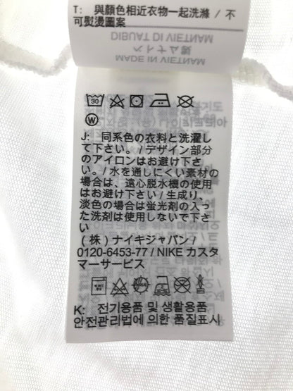 【中古品】【メンズ】 NIKE ナイキ × STUSSY ステューシー BEACH CREW T-SHIRT WHITE ビーチ クルー Tシャツ トップス 142-260801-rt-13-tagh サイズ：XL カラー：ホワイト 万代Net店