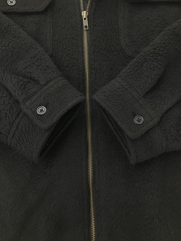 【中古品】【メンズ】 SUPREME シュプリーム 23AW FLEECE ZIP UP HOODED SHIRT フリース ジップアップフーデッドシャツ パーカー トップス 149-260809-hi-02-tagh サイズ：XL カラー：ブラック 万代Net店