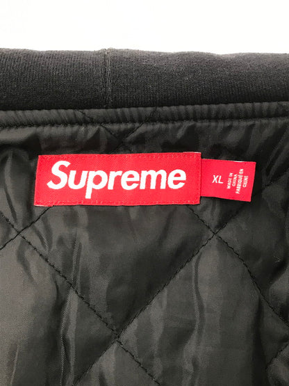 【中古品】【メンズ】 SUPREME シュプリーム 23AW FLEECE ZIP UP HOODED SHIRT フリース ジップアップフーデッドシャツ パーカー トップス 149-260809-hi-02-tagh サイズ：XL カラー：ブラック 万代Net店