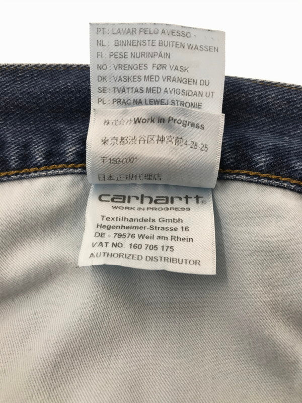 【中古品】【メンズ】 CARHARTT WIP カーハート ダブリューアイピー NEWEL JEANS I029208 ニューエル ジーンズ ボトムス 153-260801-rt-27-tagh サイズ：34 カラー：インディゴ 万代Net店