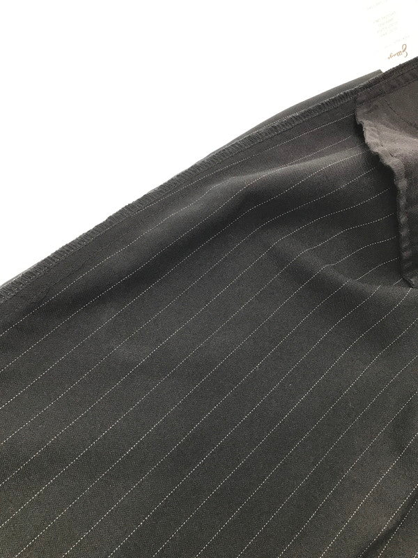【中古品】【メンズ】 SILLAGE シラージ CIRCULAR PANTS BLACK STRIPE SLEC-CPSTP-BL サーキュラー パンツ ボトムス 151-260801-rt-26-tagh サイズ：F カラー：ブラック 万代Net店