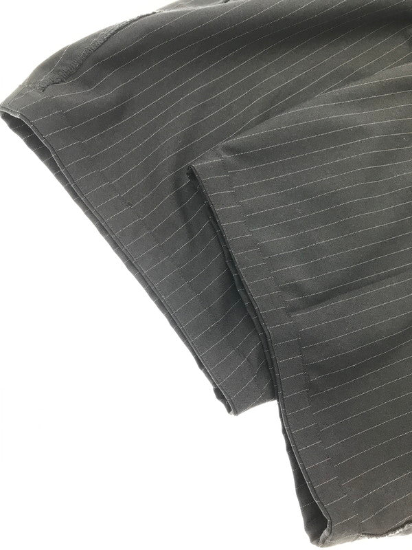 【中古品】【メンズ】 SILLAGE シラージ CIRCULAR PANTS BLACK STRIPE SLEC-CPSTP-BL サーキュラー パンツ ボトムス 151-260801-rt-26-tagh サイズ：F カラー：ブラック 万代Net店