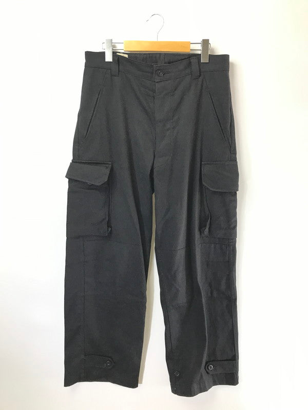 【中古品】【メンズ】 BERJAC ベルジャック FRANCE MADE CARGO BLACK PANTS M-47 フランス メイド カーゴ パンツ ボトムス 152-260801-rt-25-tagh サイズ：34 カラー：ブラック 万代Net店