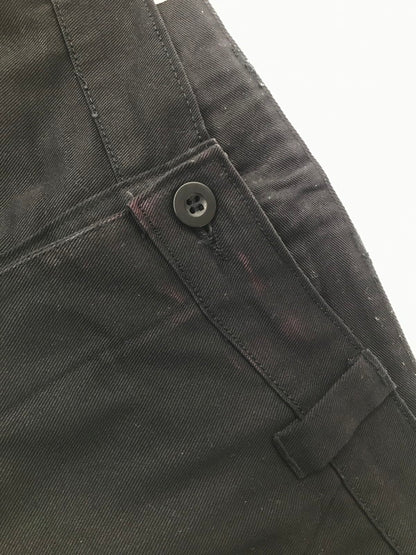 【中古品】【メンズ】 BERJAC ベルジャック FRANCE MADE CARGO BLACK PANTS M-47 フランス メイド カーゴ パンツ ボトムス 152-260801-rt-25-tagh サイズ：34 カラー：ブラック 万代Net店