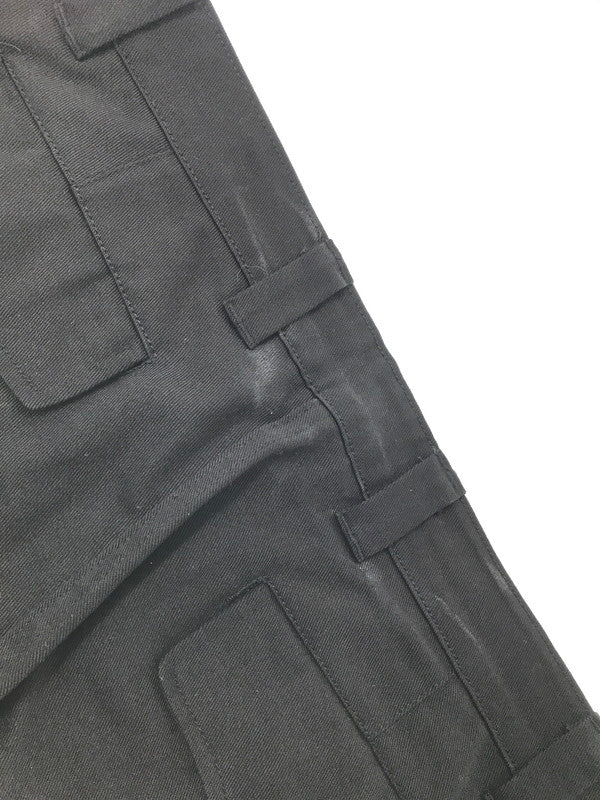 【中古品】【メンズ】 BERJAC ベルジャック FRANCE MADE CARGO BLACK PANTS M-47 フランス メイド カーゴ パンツ ボトムス 152-260801-rt-25-tagh サイズ：34 カラー：ブラック 万代Net店