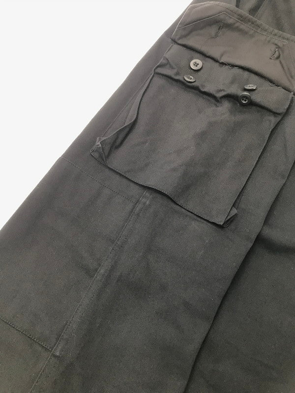 【中古品】【メンズ】 BERJAC ベルジャック FRANCE MADE CARGO BLACK PANTS M-47 フランス メイド カーゴ パンツ ボトムス 152-260801-rt-25-tagh サイズ：34 カラー：ブラック 万代Net店
