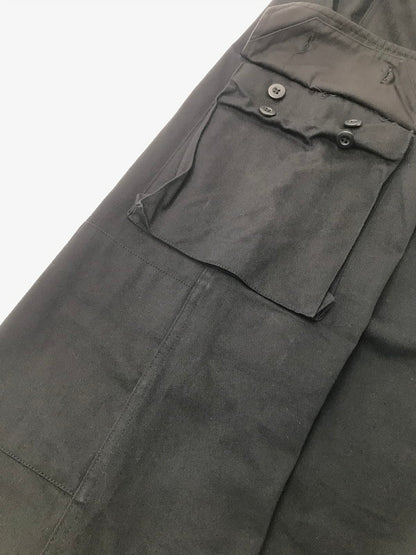 【中古品】【メンズ】 BERJAC ベルジャック FRANCE MADE CARGO BLACK PANTS M-47 フランス メイド カーゴ パンツ ボトムス 152-260801-rt-25-tagh サイズ：34 カラー：ブラック 万代Net店