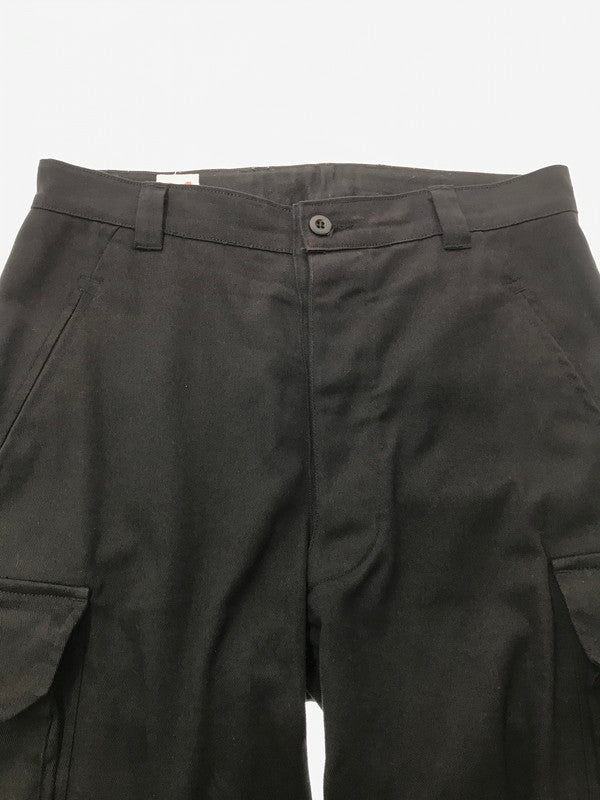 【中古品】【メンズ】 BERJAC ベルジャック FRANCE MADE CARGO BLACK PANTS M-47 フランス メイド カーゴ パンツ ボトムス 152-260801-rt-25-tagh サイズ：34 カラー：ブラック 万代Net店