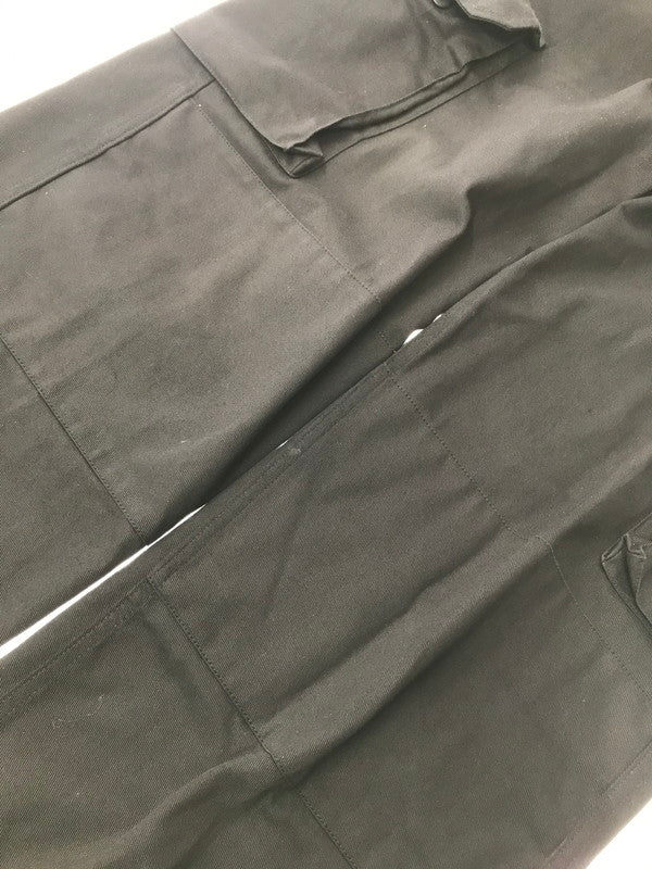 【中古品】【メンズ】 BERJAC ベルジャック FRANCE MADE CARGO BLACK PANTS M-47 フランス メイド カーゴ パンツ ボトムス 152-260801-rt-25-tagh サイズ：34 カラー：ブラック 万代Net店
