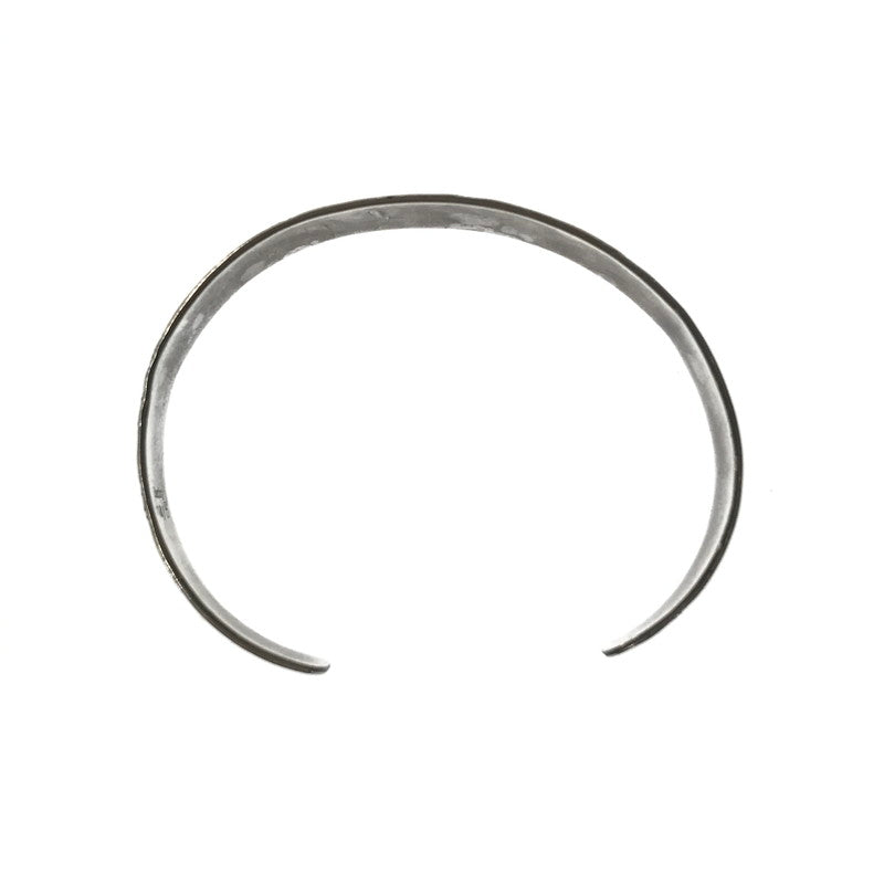【中古品】【メンズ】 NAVAJO ナバホ RAYMOND BEGAY RAY B STERLING CHIP INLAY BANGLE レイモンド ビゲイ スターリングシルバー チップインレイ バングル アクセサリー 191-260809-rt-20-tagh カラー：シルバー 万代Net店