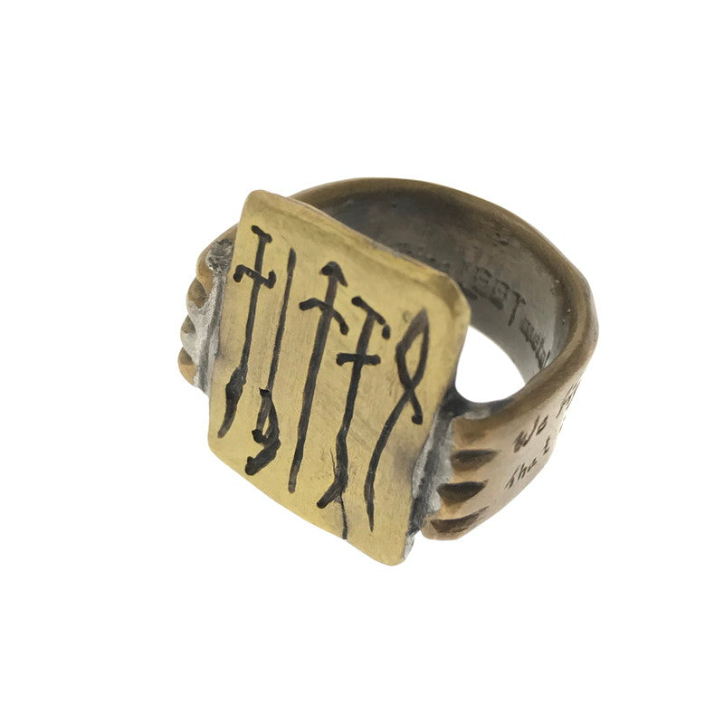 【中古品】【メンズ】 LOOT ルーツ VALHALLA VIKING HISTORY RING ヴァルハラ バイキング ヒストリー リング アクセサリー 193-260809-rt-17-tagh カラー：ゴールド 万代Net店