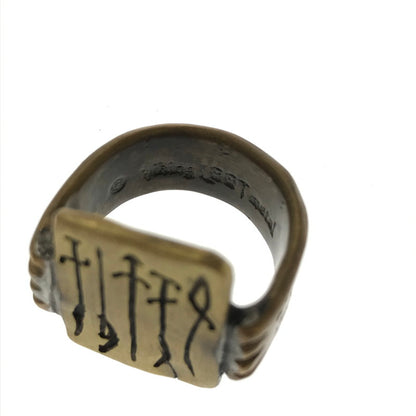 【中古品】【メンズ】 LOOT ルーツ VALHALLA VIKING HISTORY RING ヴァルハラ バイキング ヒストリー リング アクセサリー 193-260809-rt-17-tagh カラー：ゴールド 万代Net店
