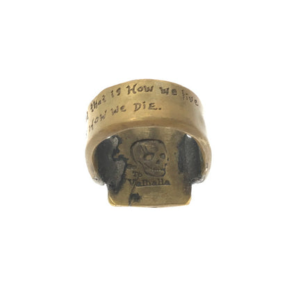 【中古品】【メンズ】 LOOT ルーツ VALHALLA VIKING HISTORY RING ヴァルハラ バイキング ヒストリー リング アクセサリー 193-260809-rt-17-tagh カラー：ゴールド 万代Net店