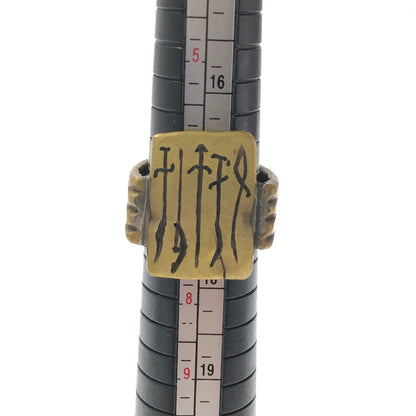 【中古品】【メンズ】 LOOT ルーツ VALHALLA VIKING HISTORY RING ヴァルハラ バイキング ヒストリー リング アクセサリー 193-260809-rt-17-tagh カラー：ゴールド 万代Net店