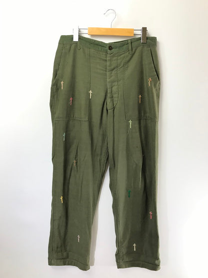 【現状渡し品】【メンズ】 SHANANA MIL シャナナ ミル U.S.ARMY UTILITY BAKER PANTS OLIVE アメリカ軍 ユーティリティ ベイカー パンツ ボトムス 156-260801-rt-23-tagh サイズ：不明 下記参照 カラー：オリーブ 万代Net店