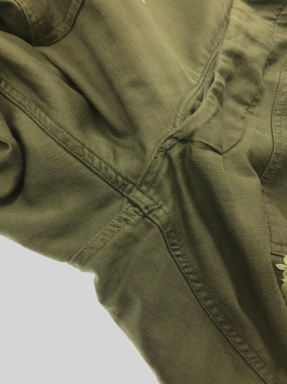 【現状渡し品】【メンズ】 SHANANA MIL シャナナ ミル U.S.ARMY UTILITY BAKER PANTS OLIVE アメリカ軍 ユーティリティ ベイカー パンツ ボトムス 156-260801-rt-23-tagh サイズ：不明 下記参照 カラー：オリーブ 万代Net店