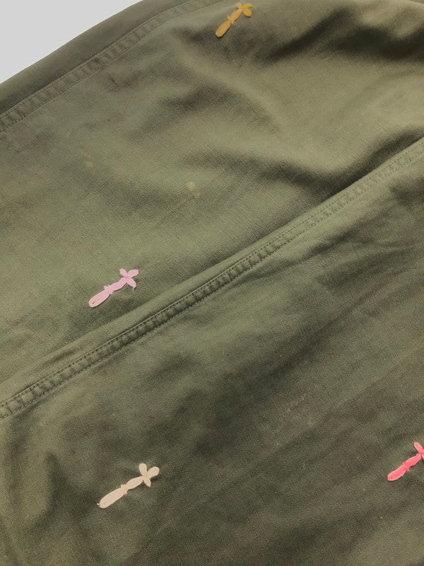 【現状渡し品】【メンズ】 SHANANA MIL シャナナ ミル U.S.ARMY UTILITY BAKER PANTS OLIVE アメリカ軍 ユーティリティ ベイカー パンツ ボトムス 156-260801-rt-23-tagh サイズ：不明 下記参照 カラー：オリーブ 万代Net店