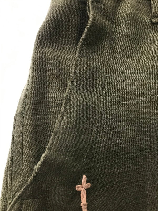 【現状渡し品】【メンズ】 SHANANA MIL シャナナ ミル U.S.ARMY UTILITY BAKER PANTS OLIVE アメリカ軍 ユーティリティ ベイカー パンツ ボトムス 156-260801-rt-23-tagh サイズ：不明 下記参照 カラー：オリーブ 万代Net店