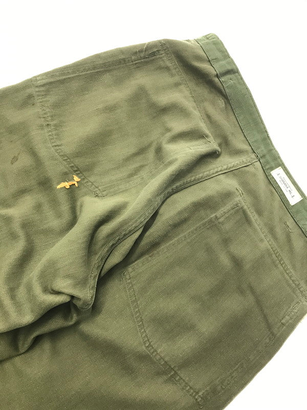 【現状渡し品】【メンズ】 SHANANA MIL シャナナ ミル U.S.ARMY UTILITY BAKER PANTS OLIVE アメリカ軍 ユーティリティ ベイカー パンツ ボトムス 156-260801-rt-23-tagh サイズ：不明 下記参照 カラー：オリーブ 万代Net店