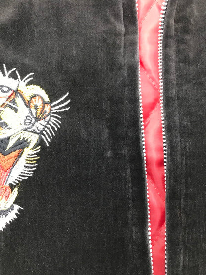【現状渡し品】【メンズ】 USED ユーズド SOUVENIR JACKET BLACK 3323 顔虎 スーベニア ジャケット ライトアウター 146-260801-rt-18-tagh サイズ：F カラー：ブラック 万代Net店