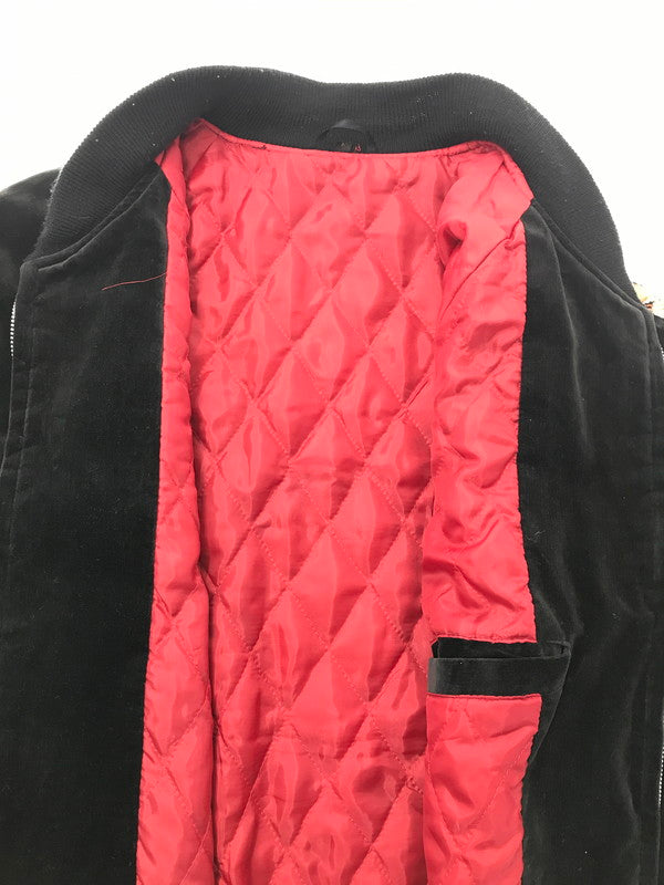 【現状渡し品】【メンズ】 USED ユーズド SOUVENIR JACKET BLACK 3323 顔虎 スーベニア ジャケット ライトアウター 146-260801-rt-18-tagh サイズ：F カラー：ブラック 万代Net店