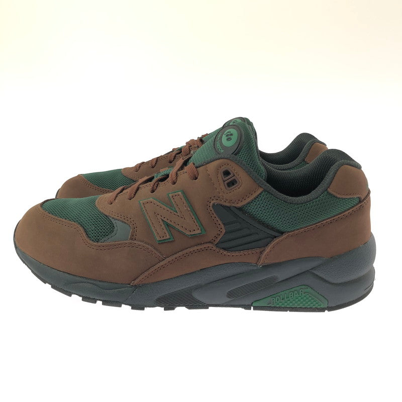 【中古品】【メンズ】 NEW BALANCE ニューバランス ORANGE GREEN MT580RTB オレンジ グリーン スニーカー 靴 162-260730-rt-07-tagh サイズ：28.5cm US10.5 カラー：ブラウン系 万代Net店