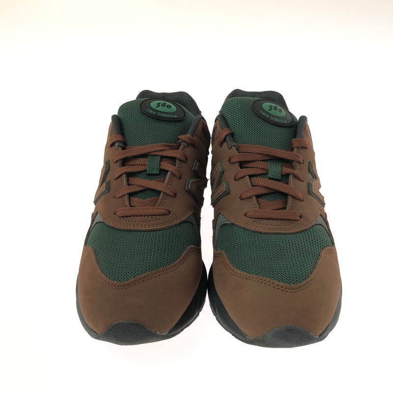 【中古品】【メンズ】 NEW BALANCE ニューバランス ORANGE GREEN MT580RTB オレンジ グリーン スニーカー 靴 162-260730-rt-07-tagh サイズ：28.5cm US10.5 カラー：ブラウン系 万代Net店