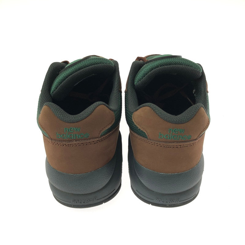 【中古品】【メンズ】 NEW BALANCE ニューバランス ORANGE GREEN MT580RTB オレンジ グリーン スニーカー 靴 162-260730-rt-07-tagh サイズ：28.5cm US10.5 カラー：ブラウン系 万代Net店