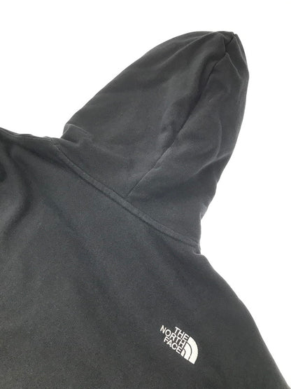 【中古品】【メンズ】 THE NORTH FACE ザ・ノース フェイス MESSAGE LOGO HOODIE BLACK メッセージ ロゴ フーディー パーカー 144-260801-rt-14-tagh サイズ：M カラー：ブラック 万代Net店