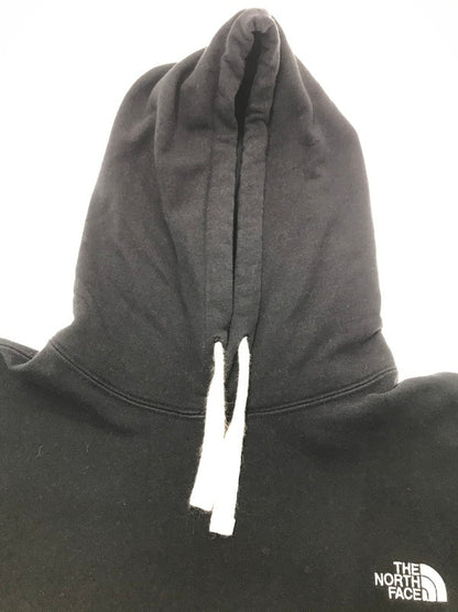 【中古品】【メンズ】 THE NORTH FACE ザ・ノース フェイス MESSAGE LOGO HOODIE BLACK メッセージ ロゴ フーディー パーカー 144-260801-rt-14-tagh サイズ：M カラー：ブラック 万代Net店