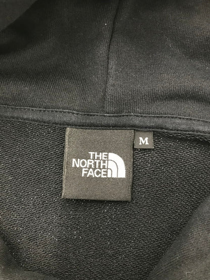 【中古品】【メンズ】 THE NORTH FACE ザ・ノース フェイス MESSAGE LOGO HOODIE BLACK メッセージ ロゴ フーディー パーカー 144-260801-rt-14-tagh サイズ：M カラー：ブラック 万代Net店
