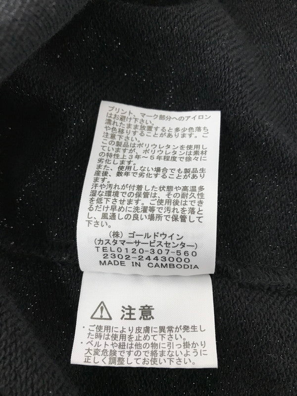 【中古品】【メンズ】 THE NORTH FACE ザ・ノース フェイス MESSAGE LOGO HOODIE BLACK メッセージ ロゴ フーディー パーカー 144-260801-rt-14-tagh サイズ：M カラー：ブラック 万代Net店