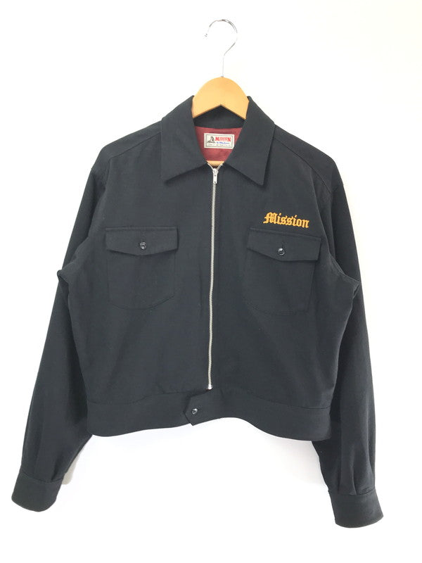 【中古品】【メンズ】 MISSION DISTRICT BY NATIVE JAPANESE ミッション ディストリクト ネイティブ ジャパニーズ WOLFPACK JACKET ウルフパック ジャケット ライトアウター 145-260801-rt-19-tagh サイズ：MEDIUM カラー：ブラック 万代Net店