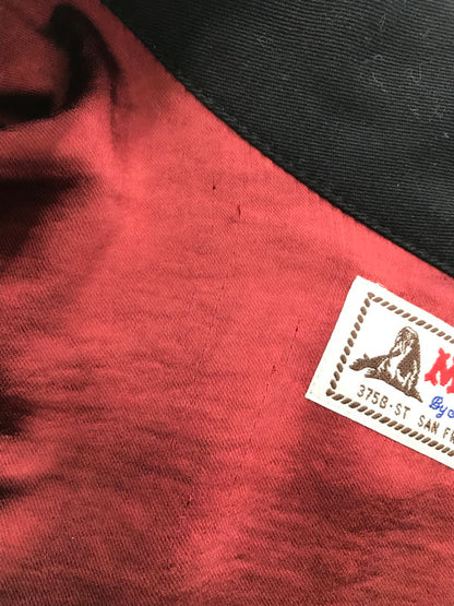 【中古品】【メンズ】 MISSION DISTRICT BY NATIVE JAPANESE ミッション ディストリクト ネイティブ ジャパニーズ WOLFPACK JACKET ウルフパック ジャケット ライトアウター 145-260801-rt-19-tagh サイズ：MEDIUM カラー：ブラック 万代Net店